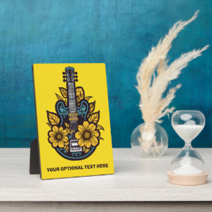 Custom Text & Colour Ukulele Plaque