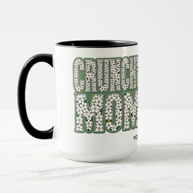 Custom Text Combo Mug, 15 oz Mug (Left)