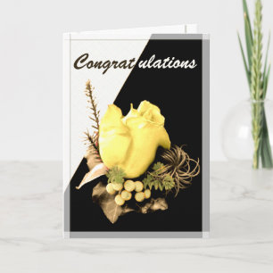 Custom Text Congratulations Card