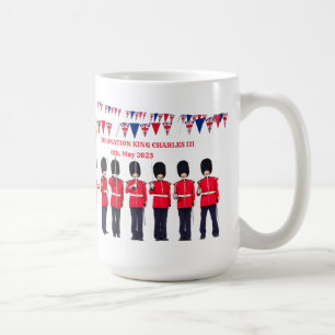 Custom Text Coronation of King Charles III  Coffee Mug