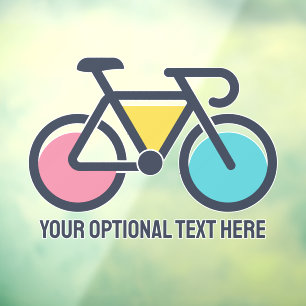 Custom Text Cycling Window Cling