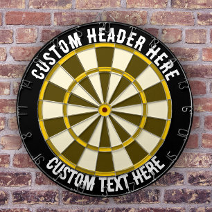 Custom Text Darts board Dart Board
