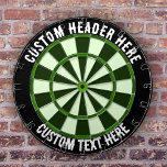 Custom Text Darts board  Dart Board<br><div class="desc">The Custom Text Darts Board is a high-quality, customisable dartboard that allows you to personalise your own text at the top and bottom. The board is made from durable, premium quality materials, ensuring longevity and reliable performance over time. This dartboard is perfect for individuals or businesses looking to add a...</div>