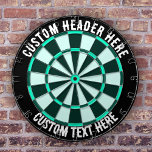 Custom Text Darts board  Dart Board<br><div class="desc">The Custom Text Darts Board is a high-quality, customisable dartboard that allows you to personalise your own text at the top and bottom. The board is made from durable, premium quality materials, ensuring longevity and reliable performance over time. This dartboard is perfect for individuals or businesses looking to add a...</div>