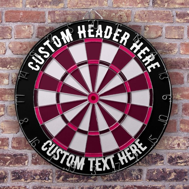 Custom Text Darts board  Dart Board (Creator Uploaded)