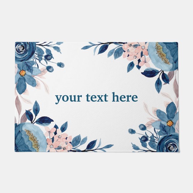 custom text doormat (Front)