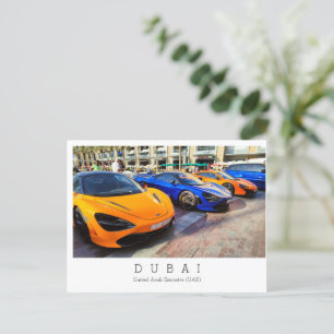 Custom text,  Dubai, United Arab Emirates Postcard