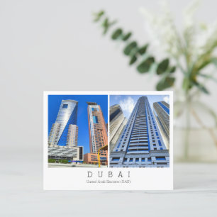 Custom text, Dubai, United Arab Emirates Postcard