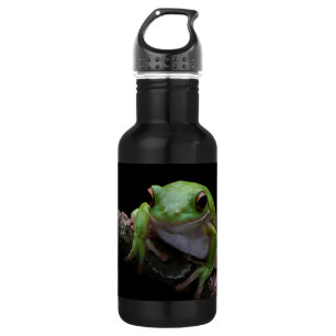 Custom Text Frog Stainless Steel Water Bottle