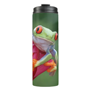 Custom Text Frog Thermal Tumbler