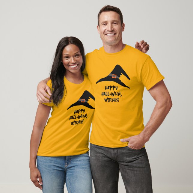 Custom Text Halloween T-Shirt (Unisex)
