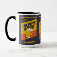 Custom Text Happy Hour