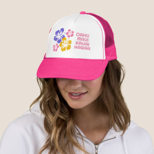 Custom Text Hawaii (or YOUR destination) Trucker Hat