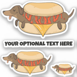 Custom Text Hot Dog