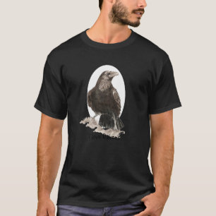 Custom Text I love Ravens, Bird, Nature, Wildlife T-Shirt