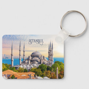 Custom Text Istanbul Key Ring