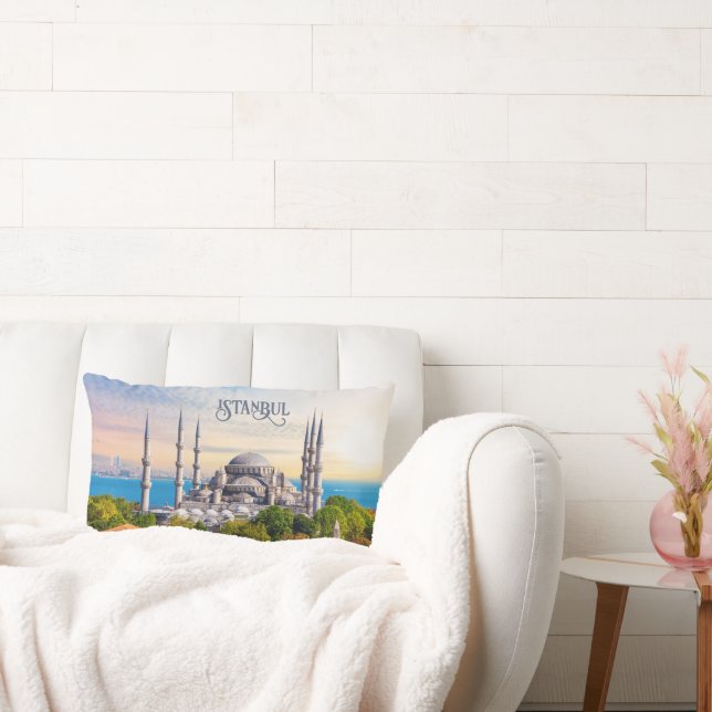 Custom Text Istanbul Lumbar Cushion (Couch)