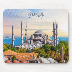 Custom Text Istanbul Mouse Mat