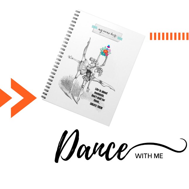 CUSTOM TEXT - Let's Dance Notebook (Creator Uploaded)