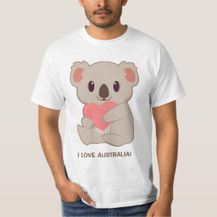 Custom Text Love Koala T-Shirt
