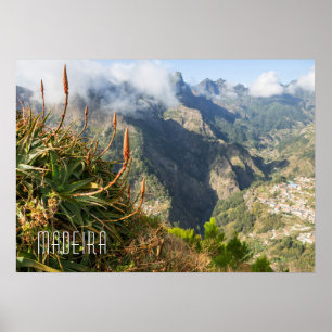 Custom Text Madeira Portugal Poster
