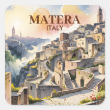 Custom Text Matera Italy Travel Sassi di Matera