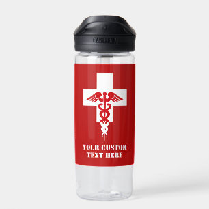 Custom Text Medical Professional Water Bottle