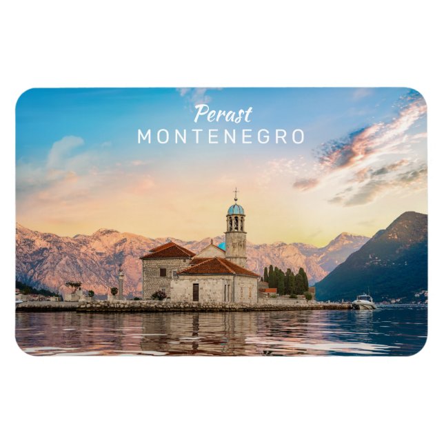 Custom Text Montenegro Magnet (Horizontal)