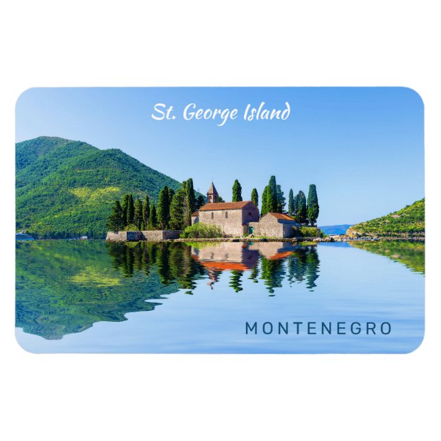 Custom Text Montenegro Magnet (Horizontal)