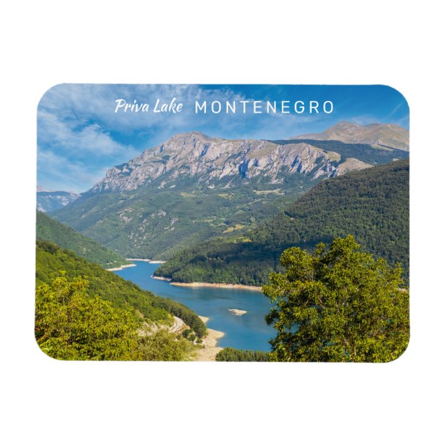 Custom Text Montenegro Magnet (Horizontal)