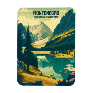 Custom Text Montenegro Magnet