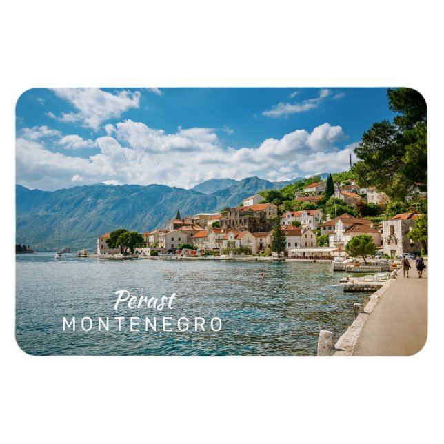 Custom Text Montenegro Magnet (Horizontal)