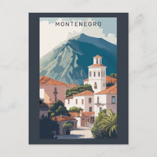 Custom Text Montenegro Postcard