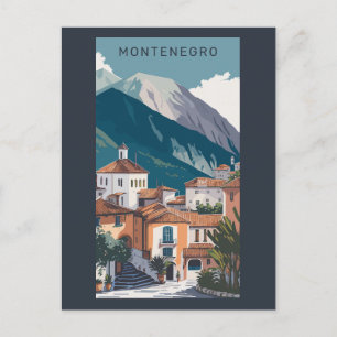 Custom Text Montenegro Postcard