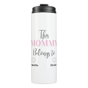 Custom Text Mother’s Day Thermal Tumbler
