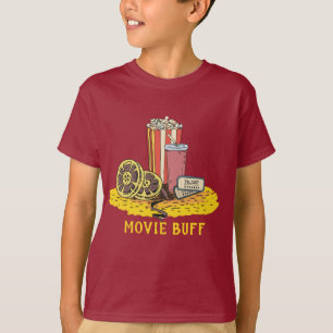 Custom text Movie Buff shirts