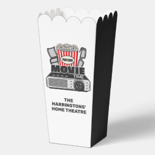 Custom Text Movie Time Favour Box