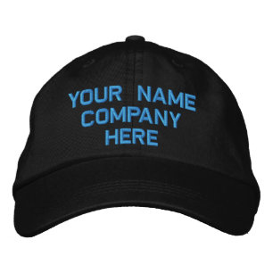 Custom Text Name Colour Hats Your Embroidered Caps