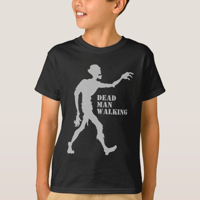 Custom text / name Zombie shirts & jackets (Front)