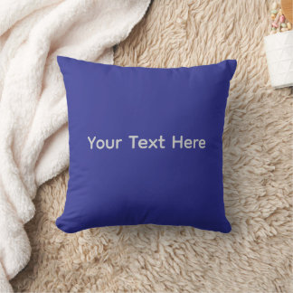 Custom Text Navy Blue | Personalised Welcome Cushion