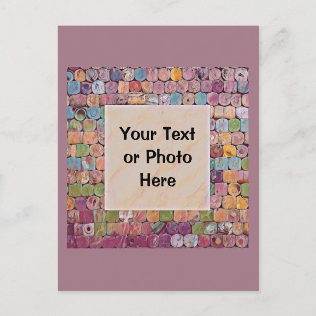Custom Text or Photo Postcard (Front)