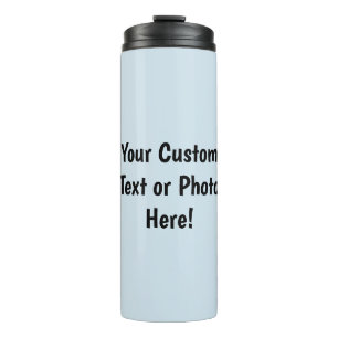 Custom Text or Photo Thermal Tumbler