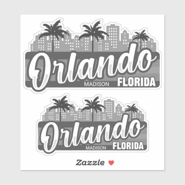 Custom Text Orlando Florida (Sheet)