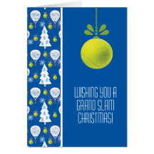 🎾🎄Custom text,  Padel-ing Through the Snow!