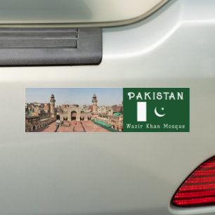 Custom Text Pakistan Bumper Sticker