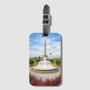 Custom Text Pakistan Luggage Tag