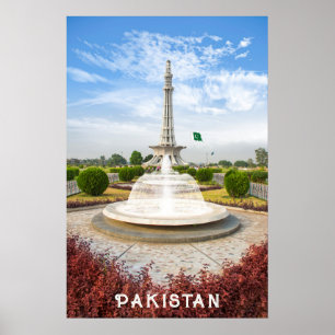 Custom Text Pakistan Poster