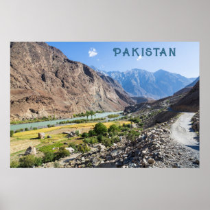 Custom Text Pakistan Poster