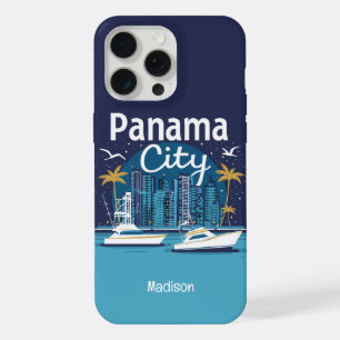 Custom Text Panama City iPhone 15 Pro Max Case