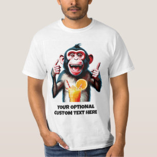Custom Text Party Animal T-Shirt